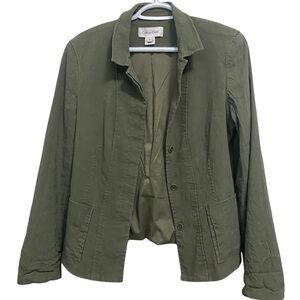 Calvin Klein Women's Green Jacket